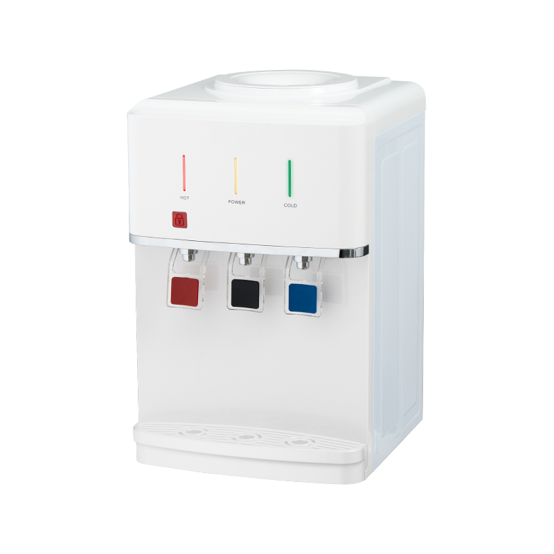 YR-2509T/YLR-2509T Vit bordsvattenautomat med tre uttag