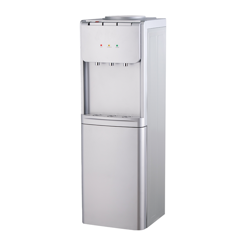 YR-2505/YLR-2505/YLR-2505Y Vertikal vattendispenser med bottenlast i silver