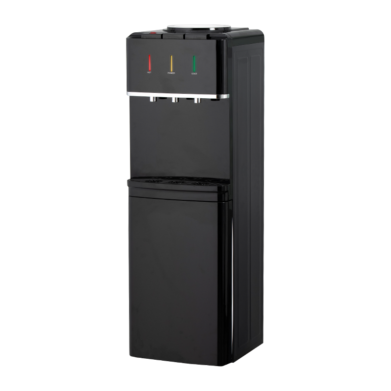 YR-2508/YLR-2508/YLR-2508Y Svart vertikal vattendispenser för hushållsbruk