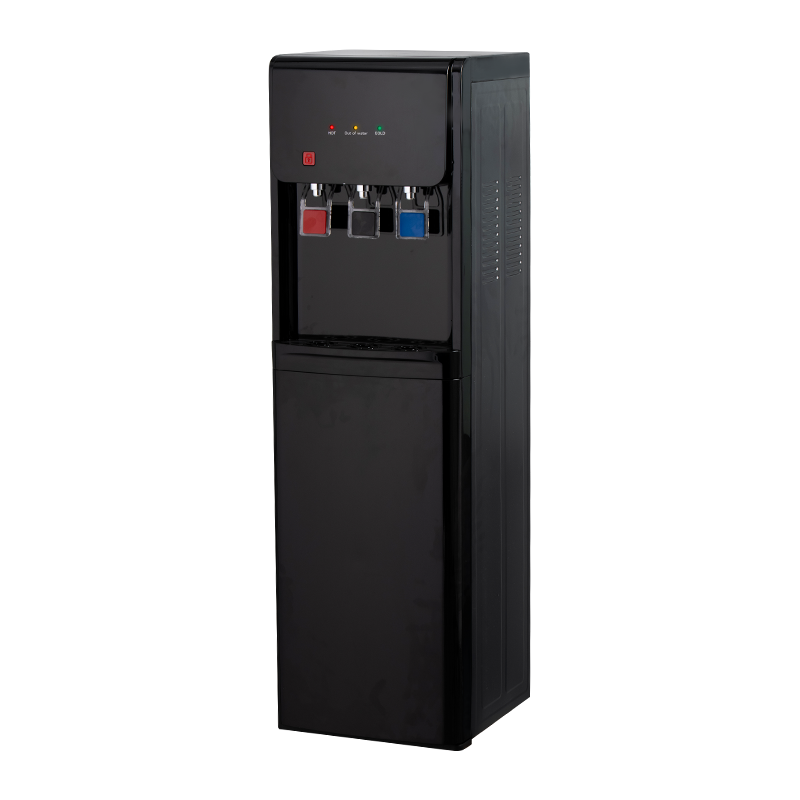 YX-2506/YLX-2506 Svart Vattendispenser med tre utlopp i botten