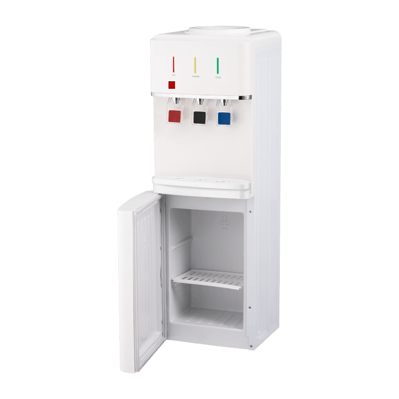 YR-2509/YLR-2509/YLR-2509Y Vit vertikal vattendispenser med tre utlopp YR-2509/YLR-2509/YLR-2509Y Vit vertikal vattendispenser med tre utlopp