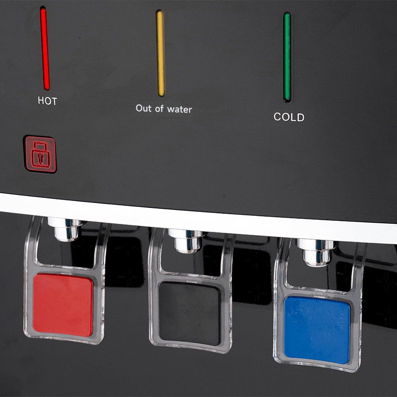 YX-2509/YLX-2509 svart bottenmonterad vattendispenser för hushållsbruk YX-2509/YLX-2509 svart bottenmonterad vattendispenser för hushållsbruk