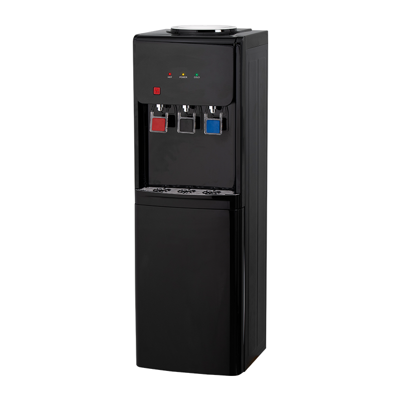 YR-2506/YLR-2506/YLR-2506Y Svart Vertikal vattendispenser för kall/varm/normal temperatur