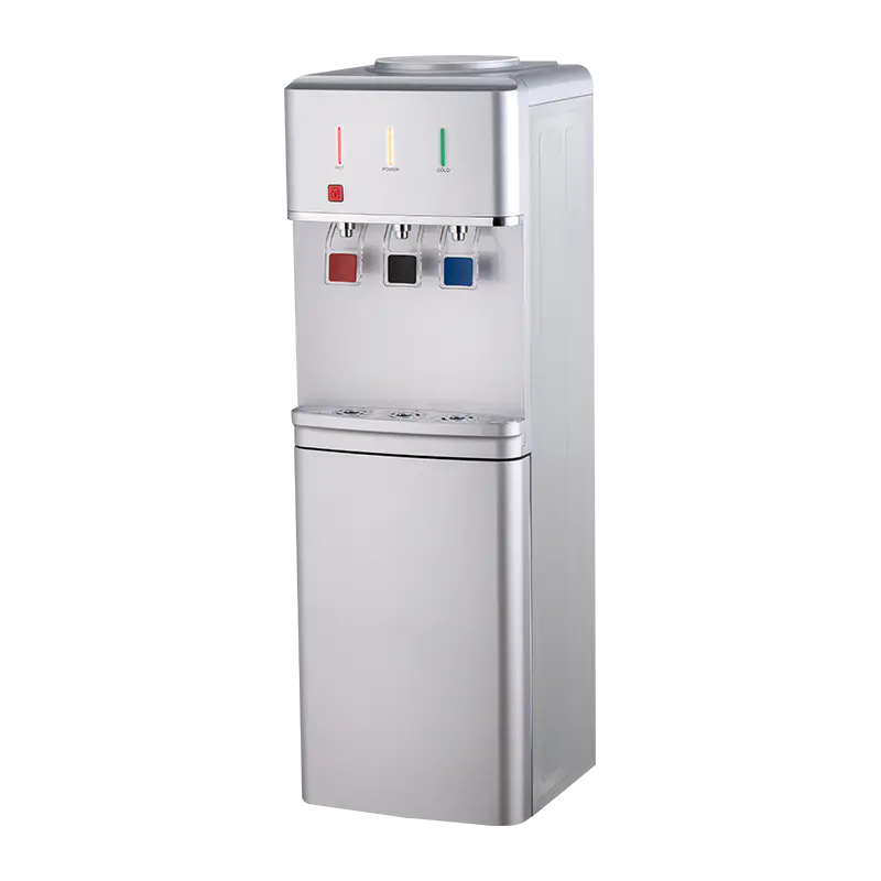YR-2509/YLR-2509/YLR-2509Y Silver Vertikal vattendispenser med tre utlopp