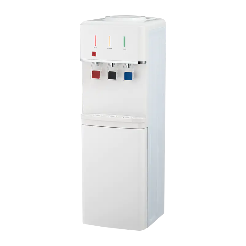 YR-2509/YLR-2509/YLR-2509Y Vit vertikal vattendispenser med tre utlopp
