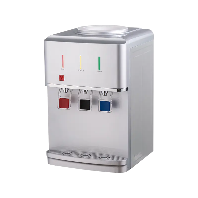 YR-2509T/YLR-2509T Silver tre-uttag bordsvattendispenser YR-2509T/YLR-2509T Silver tre-uttag bordsvattendispenser